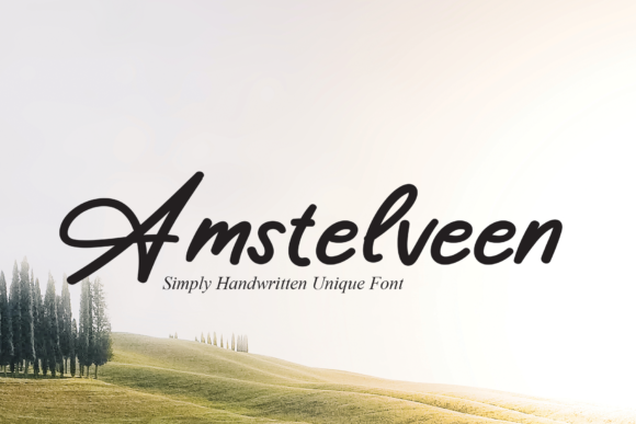 Amstelveen Font - Featured Image