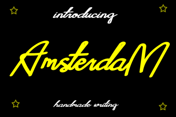 AmsterdaM Font - Featured Image