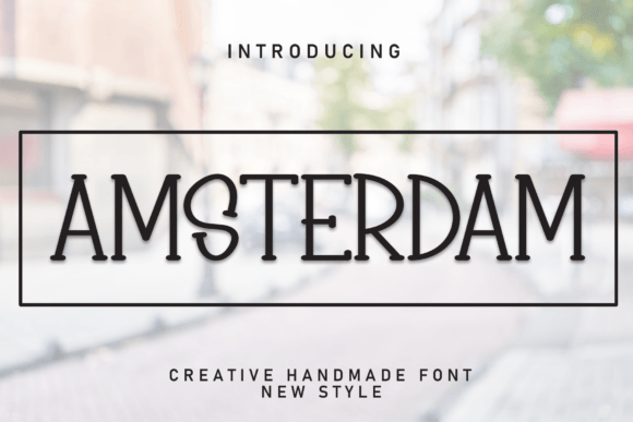 Amsterdam Font - Featured Image