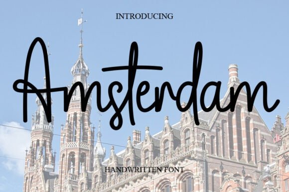 Amsterdam Font - Featured Image
