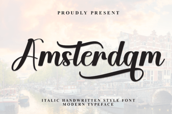 Amsterdam Font - Featured Image