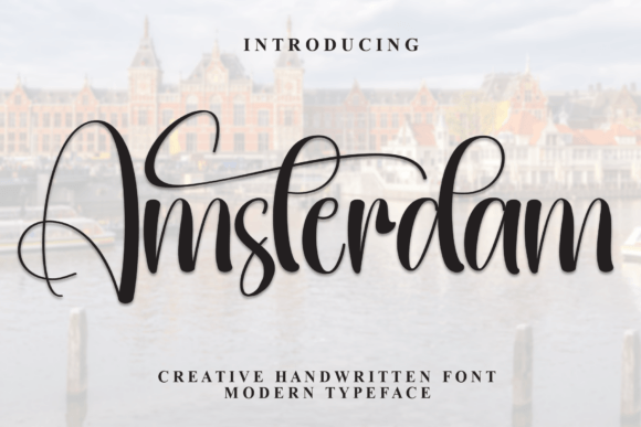 Amsterdam Font - Featured Image