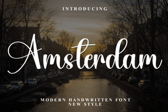 Amsterdam Font - Featured Image
