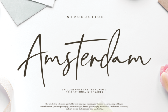 Amsterdam Font - Featured Image