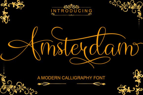 Amsterdam Font - Featured Image