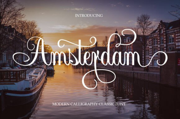 Amsterdam Font - Featured Image