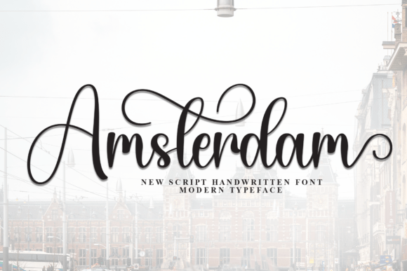Amsterdam Font - Featured Image