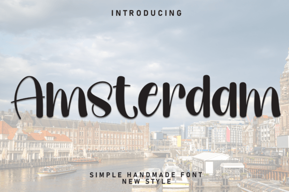 Amsterdam Font - Featured Image