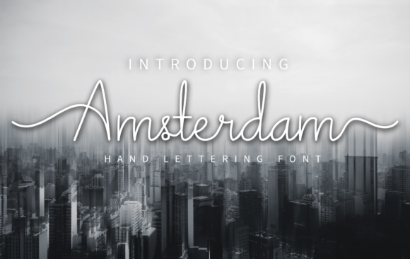Amsterdam Font - Featured Image