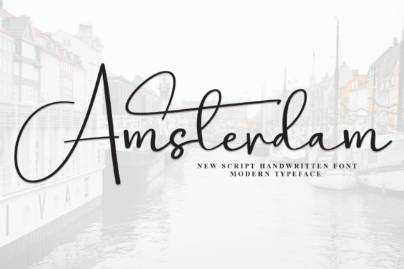 Amsterdam Font - Featured Image