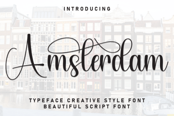 Amsterdam Font - Featured Image