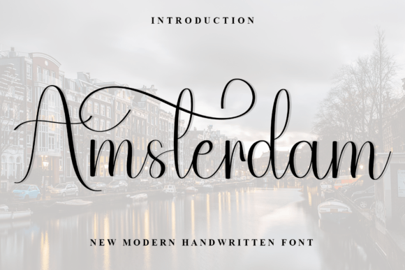 Amsterdam Font - Featured Image