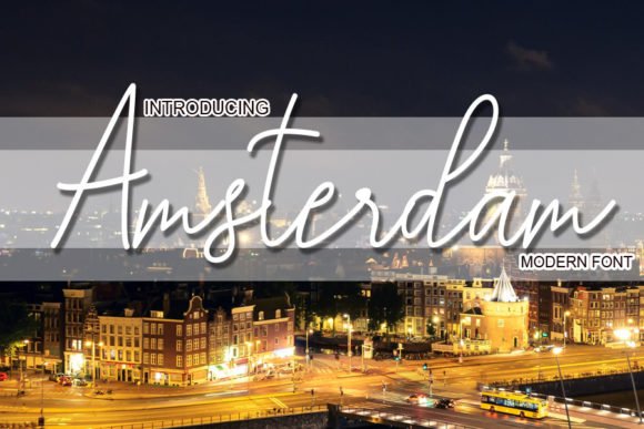 Amsterdam Font - Featured Image