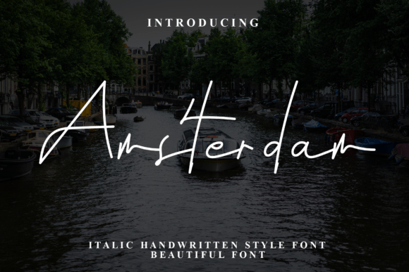 Amsterdam Font - Featured Image