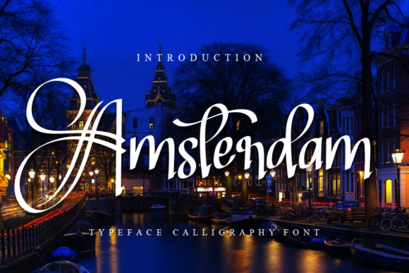 Amsterdam Font - Featured Image