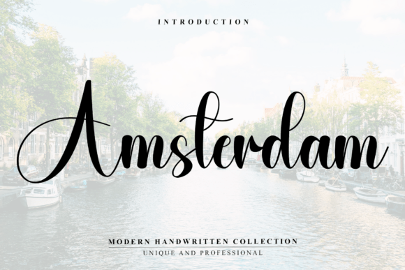 Amsterdam Font - Featured Image