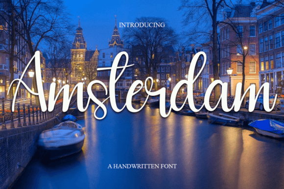 Amsterdam Font - Featured Image