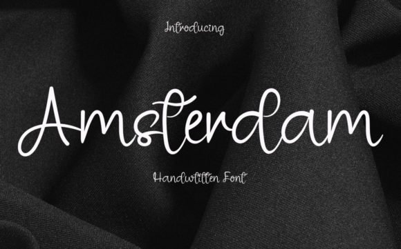 Amsterdam Font - Featured Image