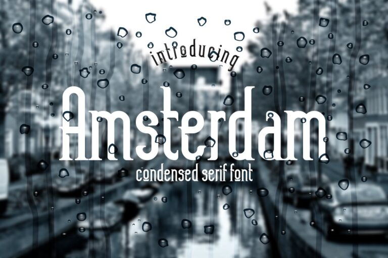 Amsterdam Font - Featured Image