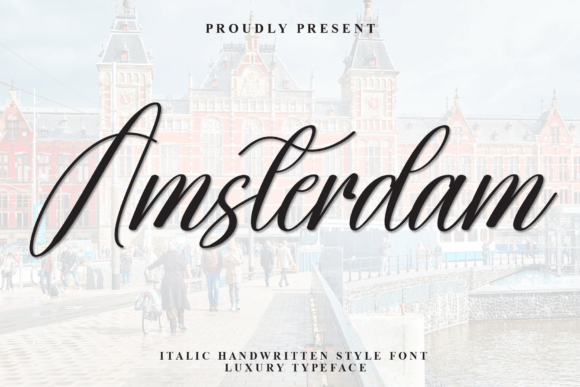 Amsterdam Font - Featured Image