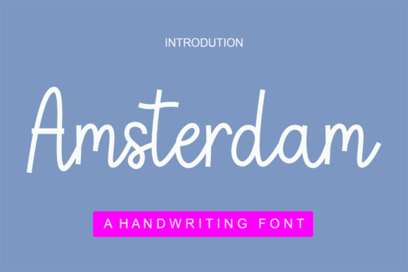 Amsterdam Font - Featured Image