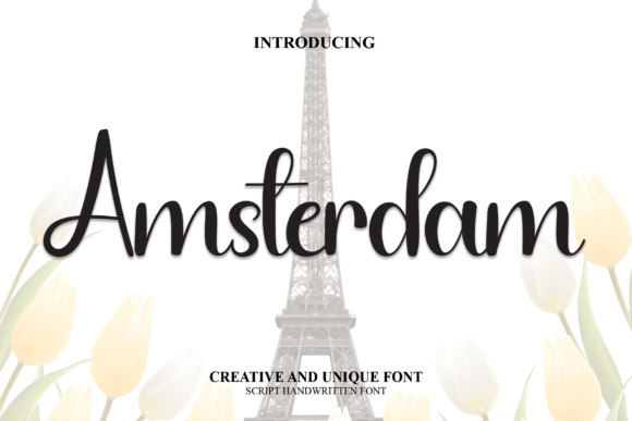 Amsterdam Font - Featured Image