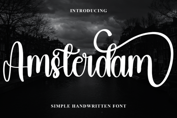 Amsterdam Font - Featured Image