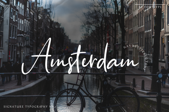 Amsterdam Font - Featured Image