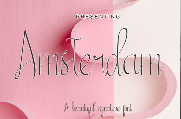 Amsterdam Font - Featured Image