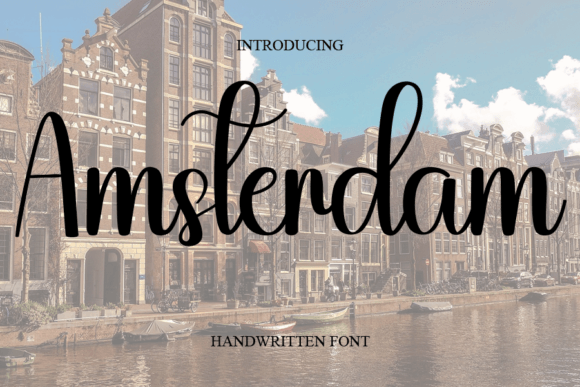 Amsterdam Font - Featured Image