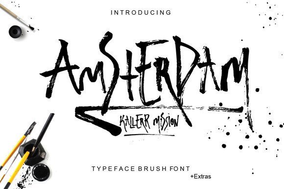 Amsterdam Font - Featured Image