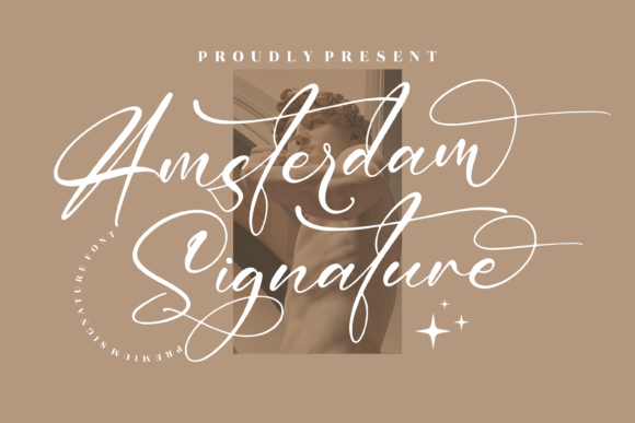 Amsterdam Signature Font - Featured Image