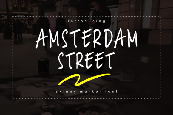 Amsterdam Street Font - Featured Image