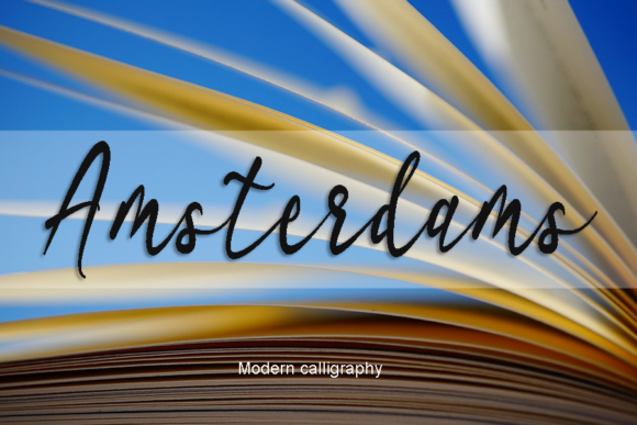 Amsterdams Font - Featured Image