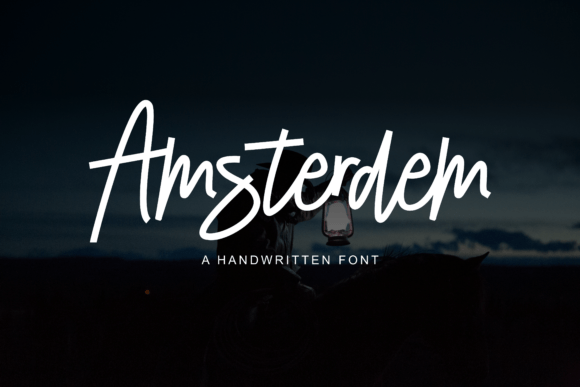 Amsterdem Font - Featured Image