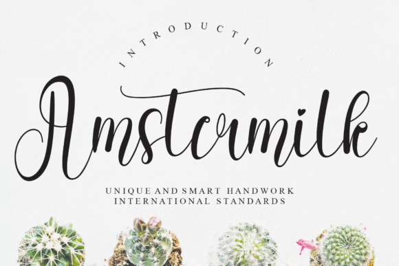 Amstermilk Font - Featured Image