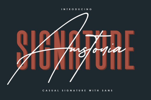 Amstonia Font - Featured Image