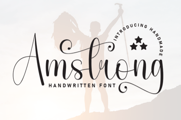 Amstrong Font - Featured Image