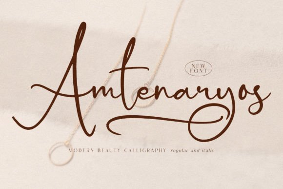 Amtenaryos Font - Featured Image