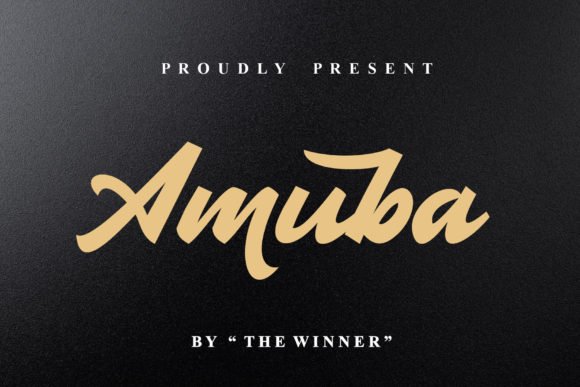 Amuba Font - Featured Image