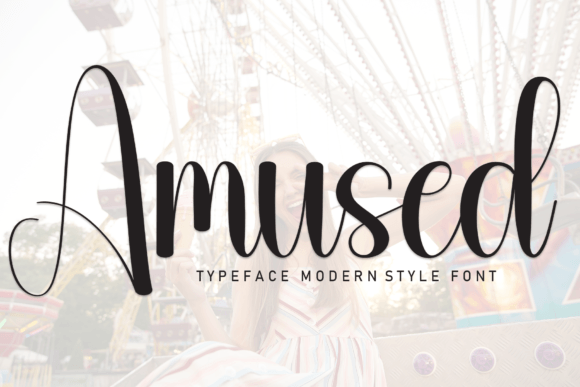 Amused Font - Featured Image