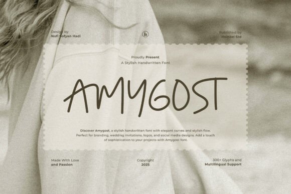 Amygost Font - Featured Image