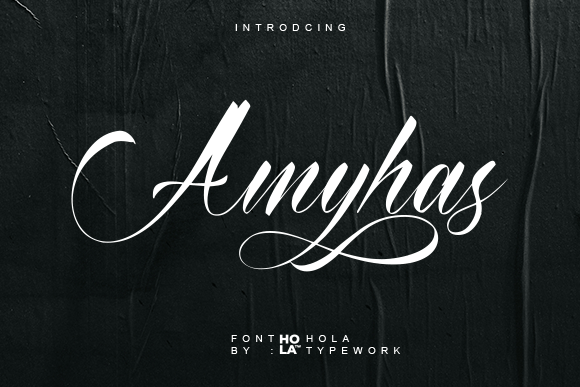 Amyhas Font - Featured Image