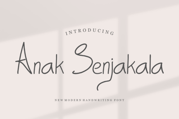Anak Senjakala Font - Featured Image