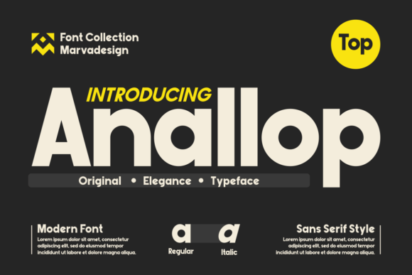 Anallop Font - Featured Image