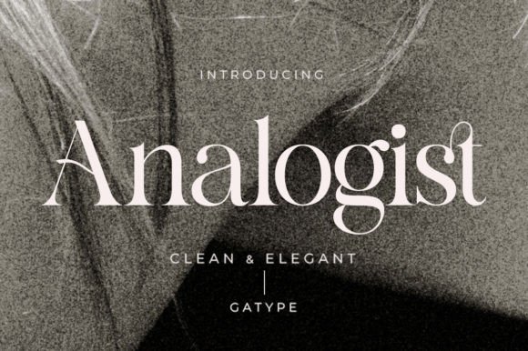 Analogist Font - Featured Image