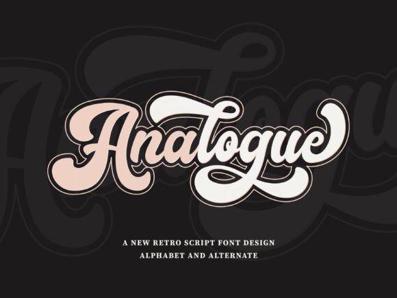 Analogue Font - Featured Image