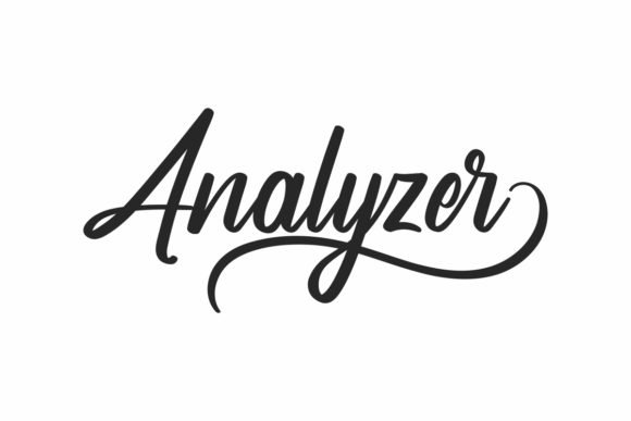 Analyzer Font - Featured Image
