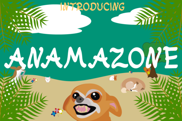 Anamazone Font - Featured Image