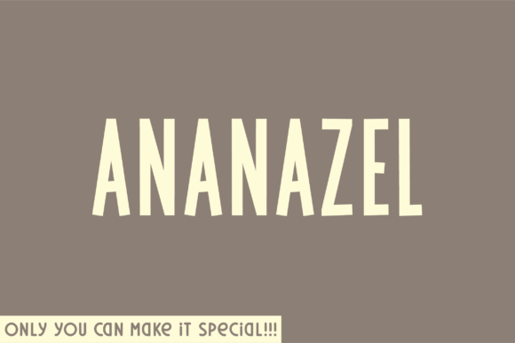 Ananazel Font - Featured Image